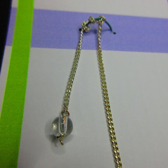 Carnelian Gemstone Dowsing Pendulum Meditation Tool - Picture 3 of 3